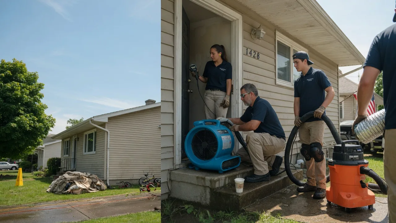 Water Damage Restoration in Tilton, IL near me